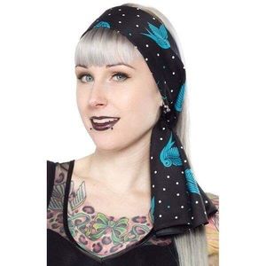 NWOT Rockabilly Sourpuss Bad Girl Sparrow Scarf